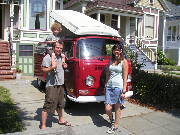 Jason, Angela & Bode photo 2
